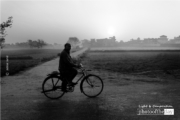 A Cyclist, by Jabbar Jamil