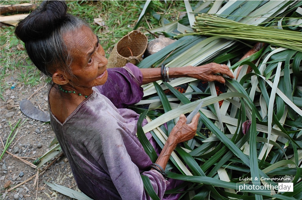 Weaving Flores Baskets, by Ryszard Wierzbicki