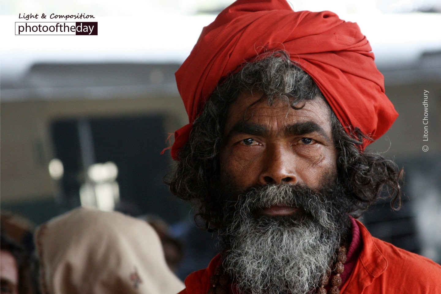 In Saffron-coloured Clothing, by Liton Chowdhury