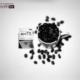 B&W Negative Coffee Beans, by Morris Hilarian