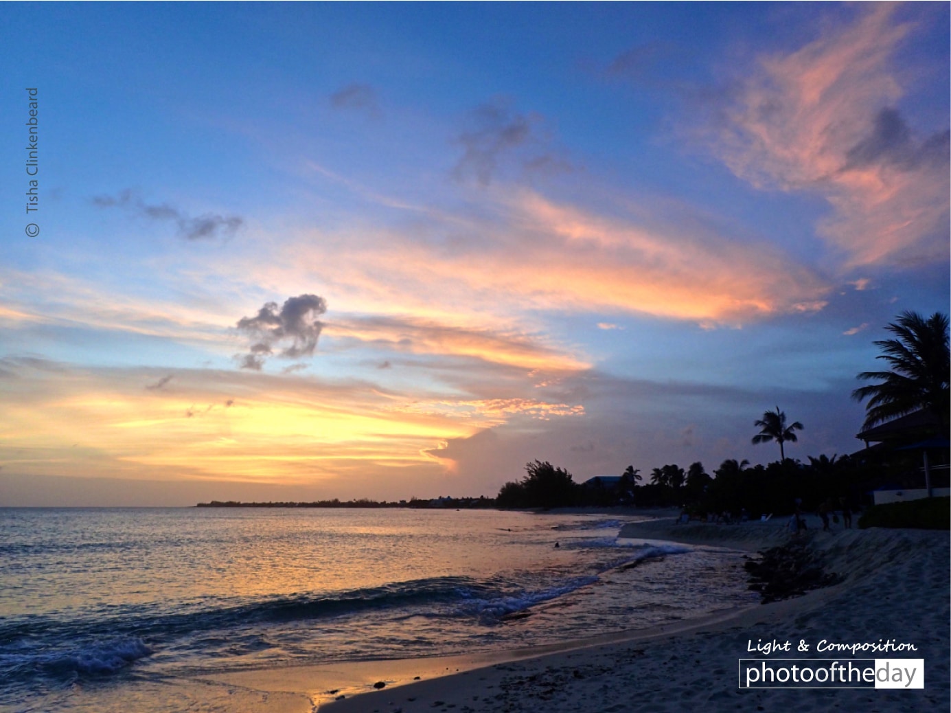 Cayman Sunset, by Tisha Clinkenbeard