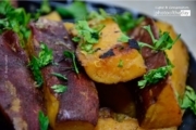 Sweet Potatoes with Parsley, by Rasha Rashad