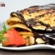 Strawberry and Chocolate Pan-crepe, by Rasha Rashad