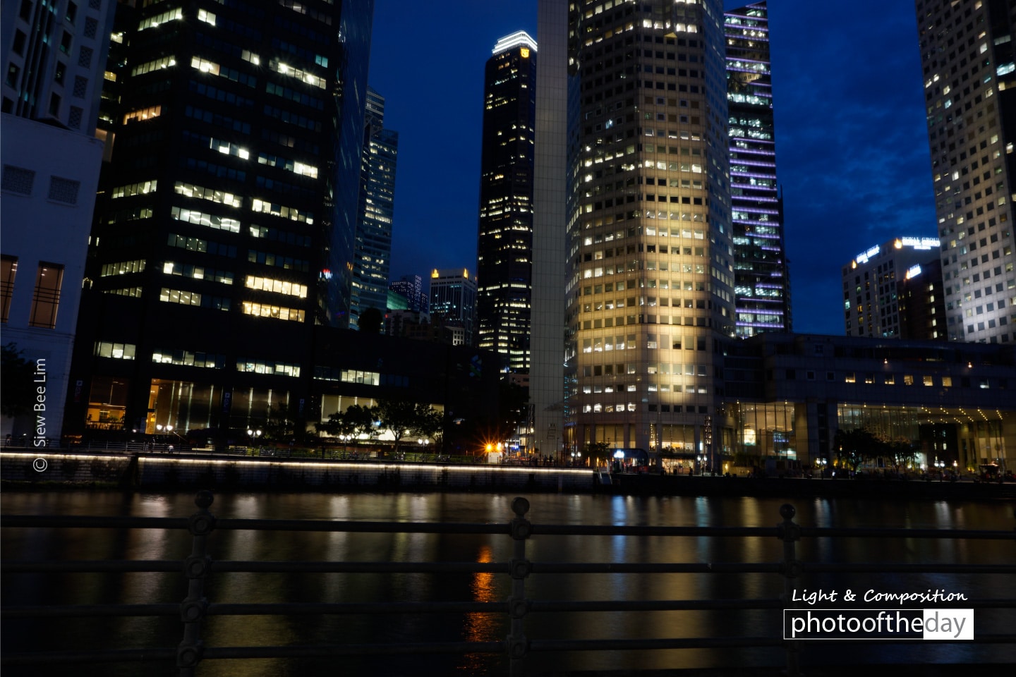 Buildings of UOB Plaza and Six Battery Road, by Siew Bee Lim