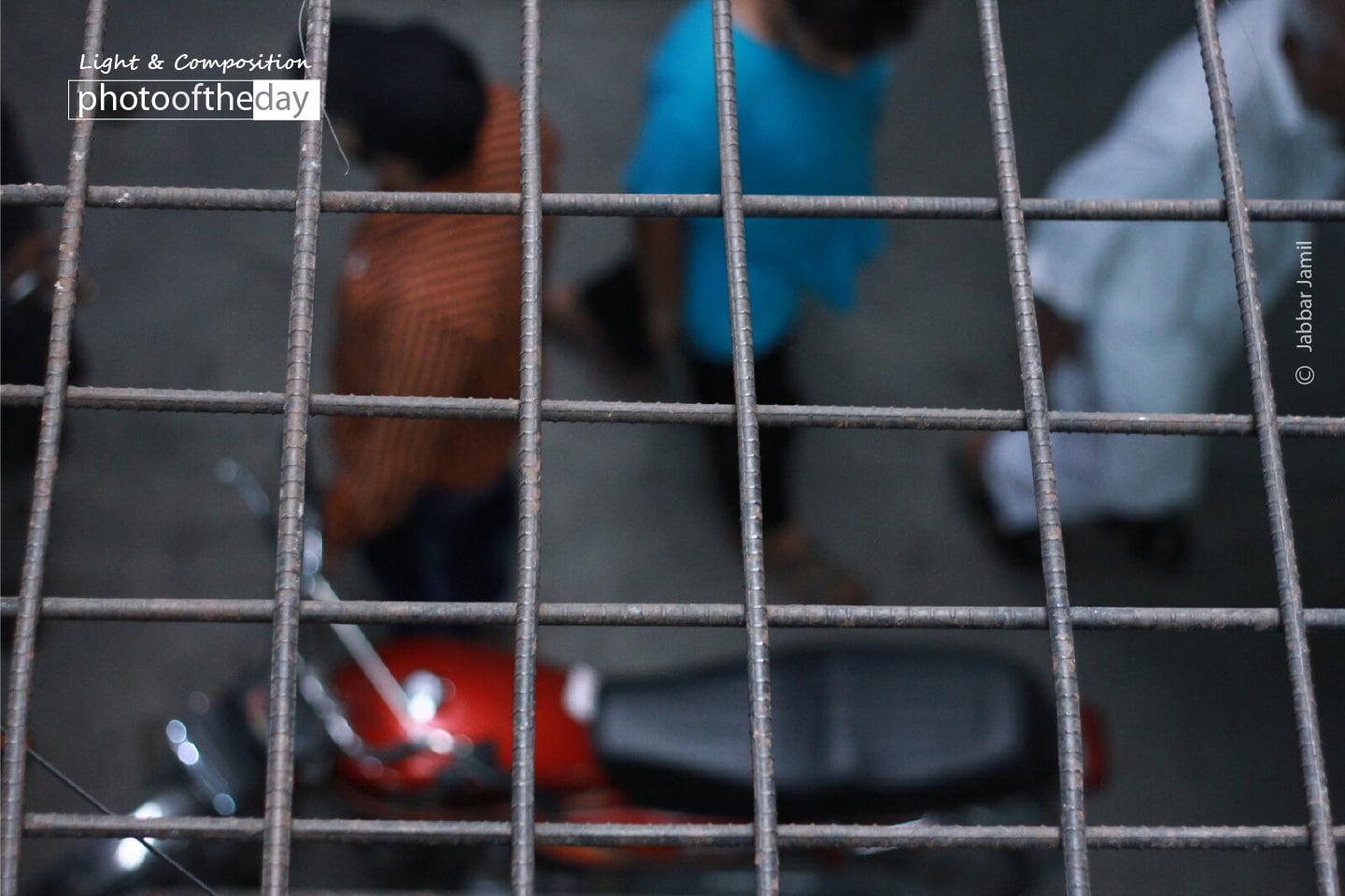 Colors behind Crossbar, by Jabbar Jamil