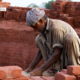 A Worker at Brick Kiln, by Jabbar Jamil