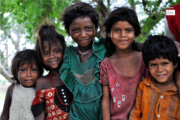 Bodh Gaya Gang of Friends by Ryszard Wierzbicki