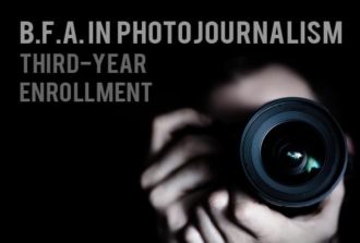 Third-Year Enrollment | B.F.A. in Photojournalism