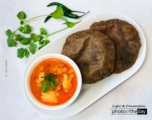 Buckwheat Bread and Potato Curry by Juhi Saxena