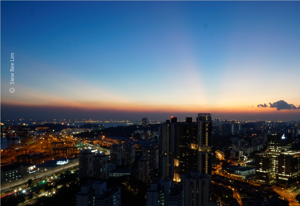 A View from the Sky Bridge by Siew Bee Lim