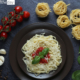 Italian Pasta with Ingredients by Mihails Pavlenko