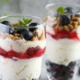 Sweet Granola Dessert with Yogurt and Berries by Mihails Pavlenko