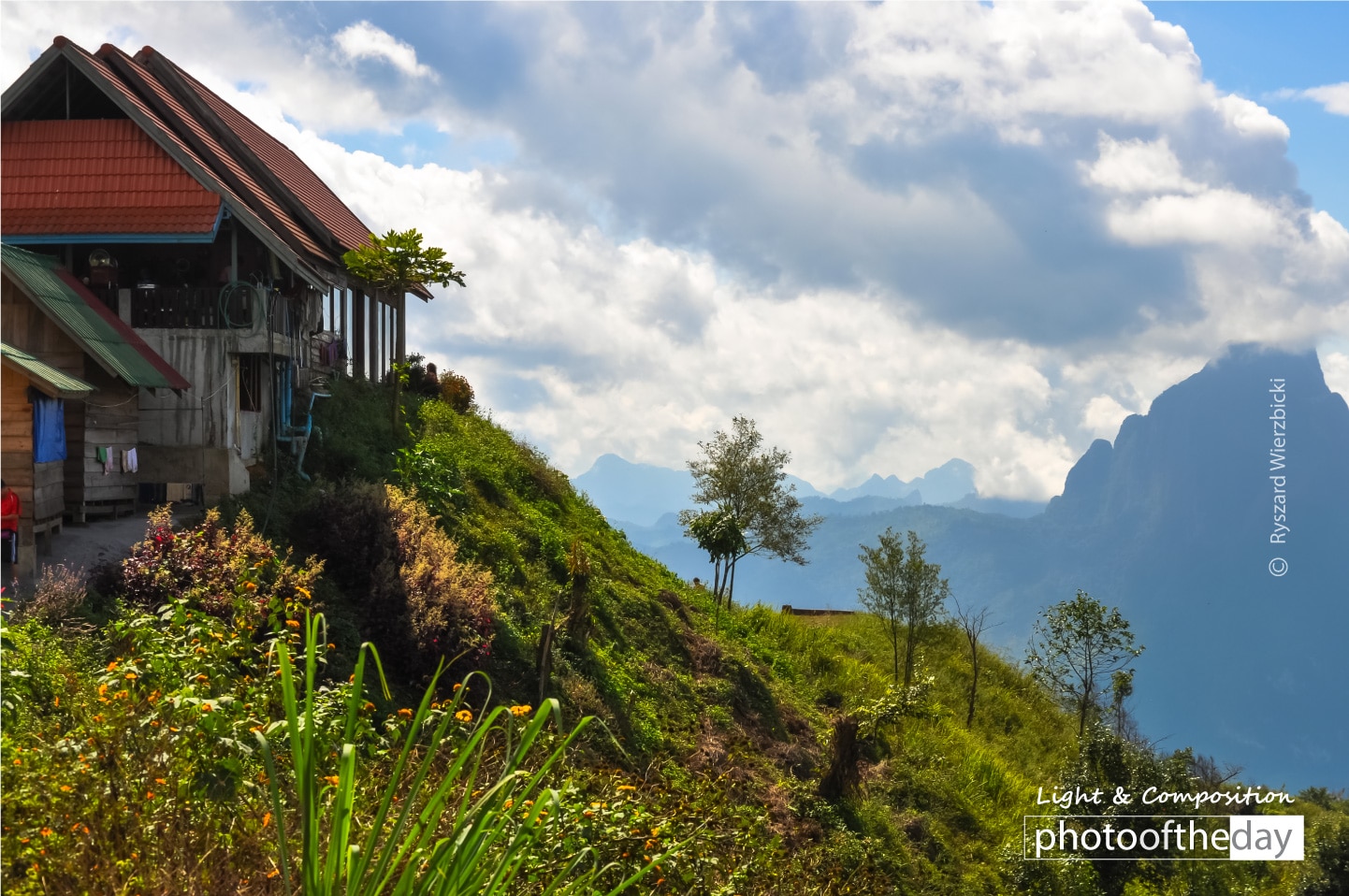 Nong Khiaw View by Ryszard Wierzbicki