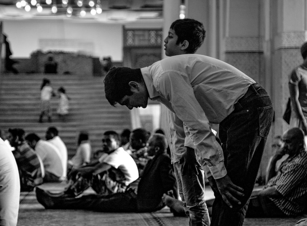 Inside the Rome’s Grand Mosque by Gabriele Girardi