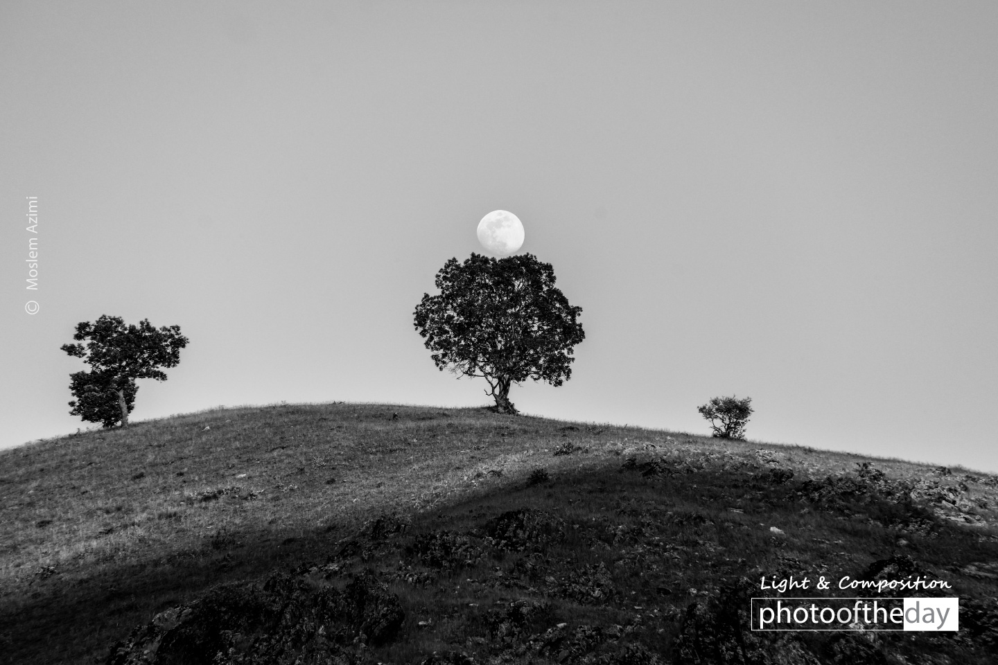 When the Moon is Near by Moslem Azimi