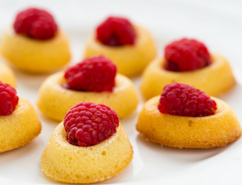 Almond Raspberry Petit by May Lawrence