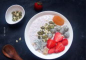 Straberry Yogurt Chia Smoothie by Rajani SR