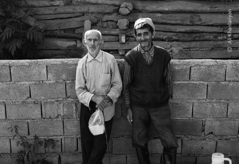 Two Rural Men by Ali Khanlariyan