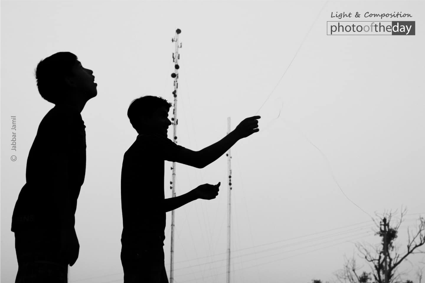 Flying Kite by Jabbar Jamil