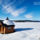 Snow Bathing by Marianne Vahl