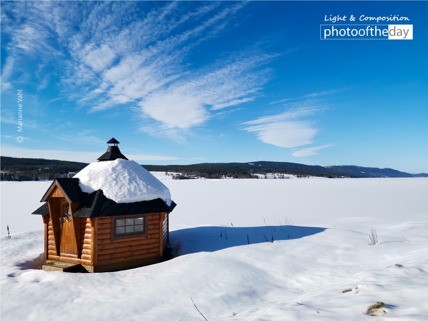 Snow Bathing by Marianne Vahl