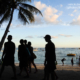 Panglao Beach Walkers by Ryszard Wierzbicki