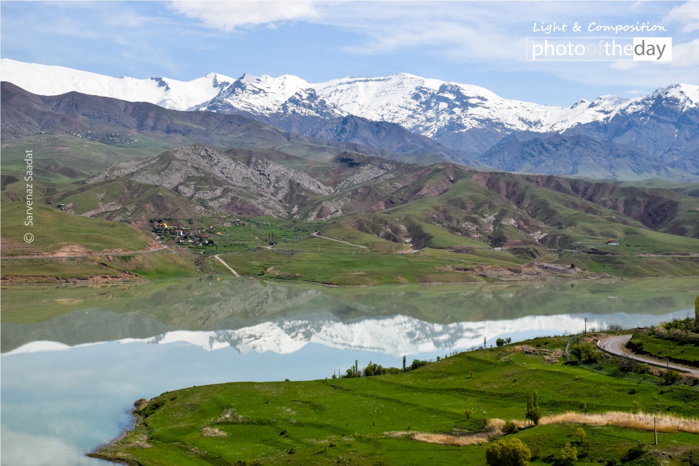 Taleghan Lake by Sarvenaz Saadat