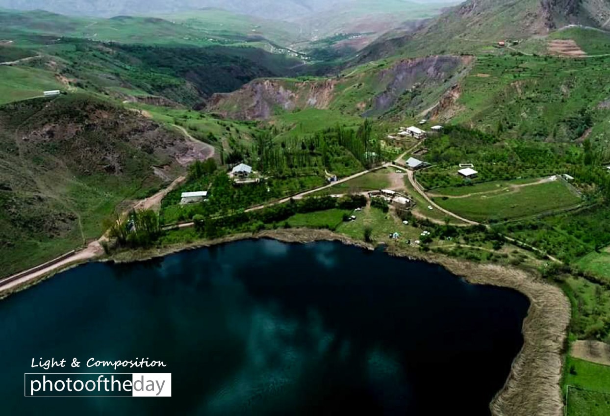 Lake Evan Alamut by Hamidreza Zarini