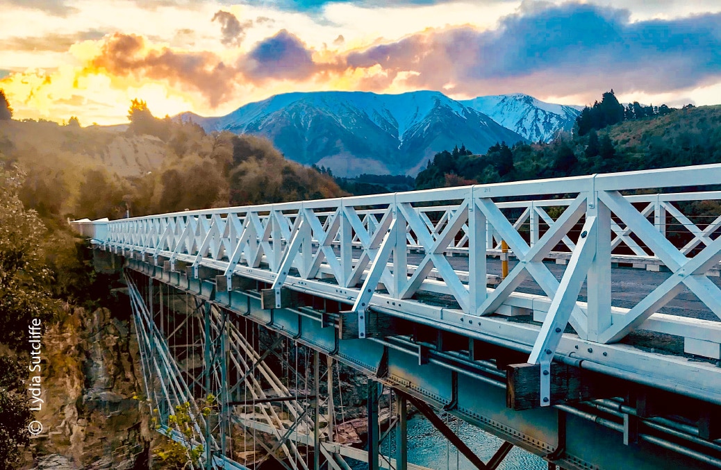 Southern Alps Sunset by Lydia Sutcliffe