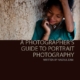 a photographers guide to portrait photography cover