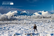 Winter in Mountains by Frank Ivar Hansen