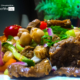 Chickpeas Salad with Meat by Hanan AboRegela