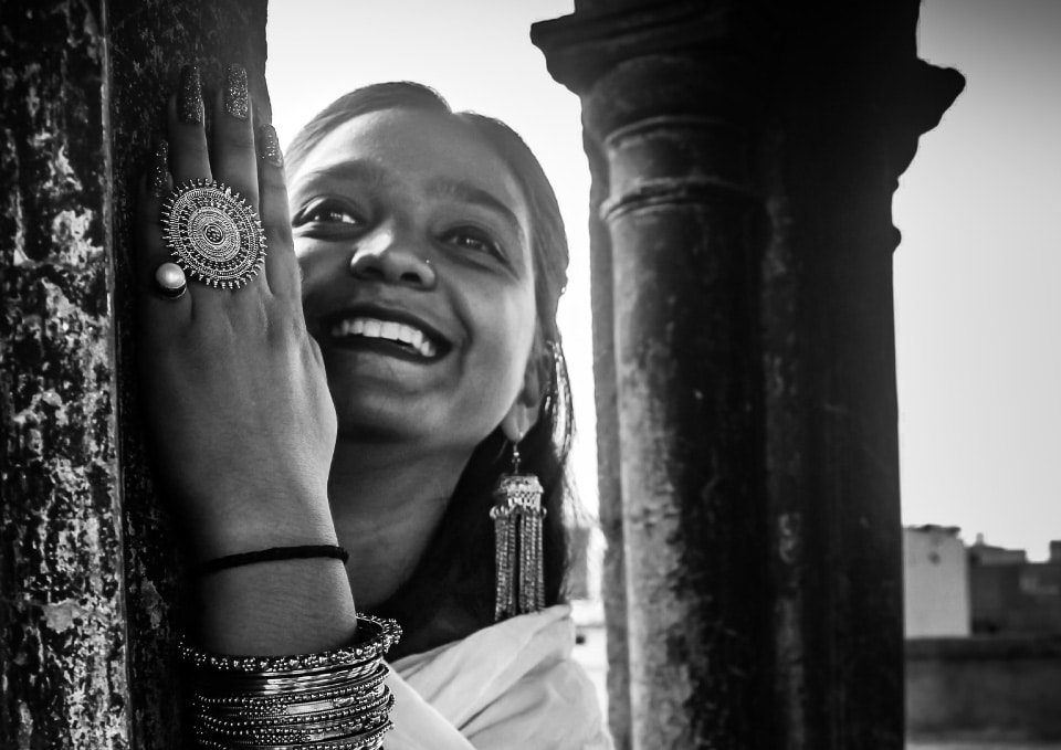 A Smile on Her Face by Sandhya Kumari