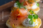 Smoked Salmon Blini by Catherine Ferraz