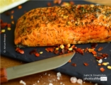 Salmon Slice with Lemon and Dill by Adriaan Pretorius