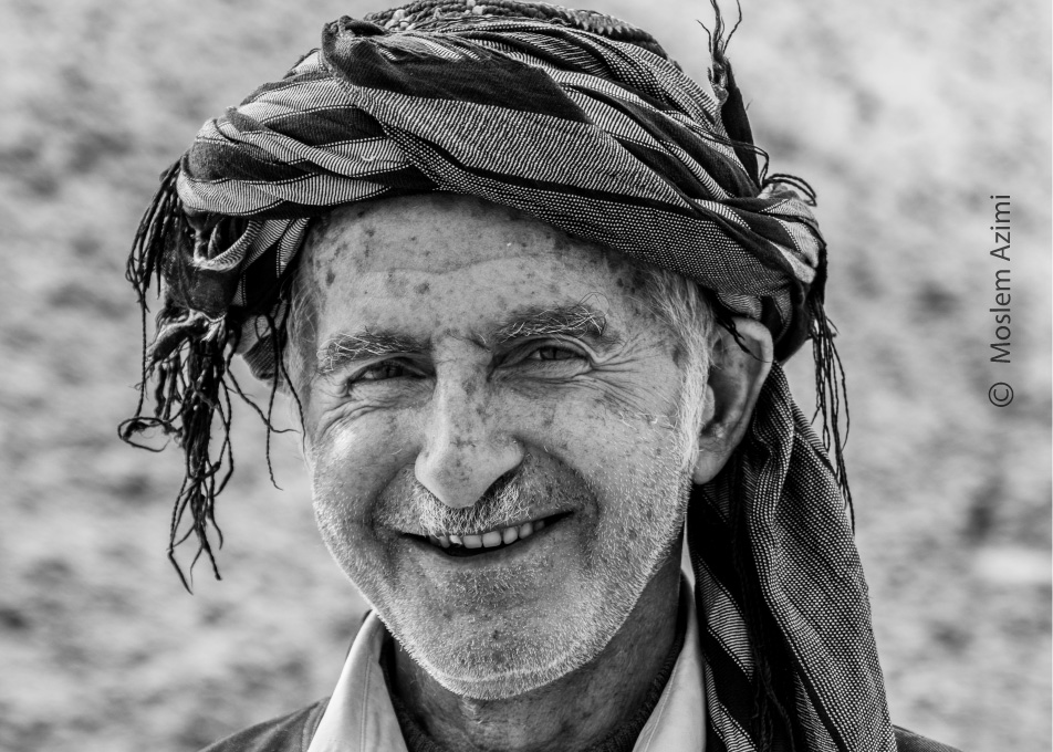 A Kurdish Man by Moslem Azimi