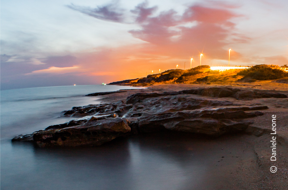 An Eye from the Sea at Night by Daniele Leone