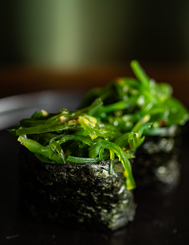 Chuka Seaweed Gunkan Sushi by Natalia Zotova