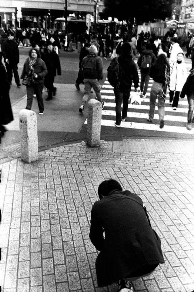 Getting Ready to Cross The Road Over by Hirotoshi Takano