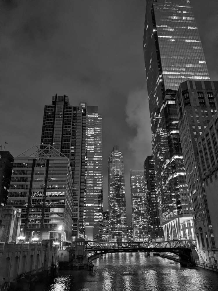 Grey Chicago by Olga Kulemina