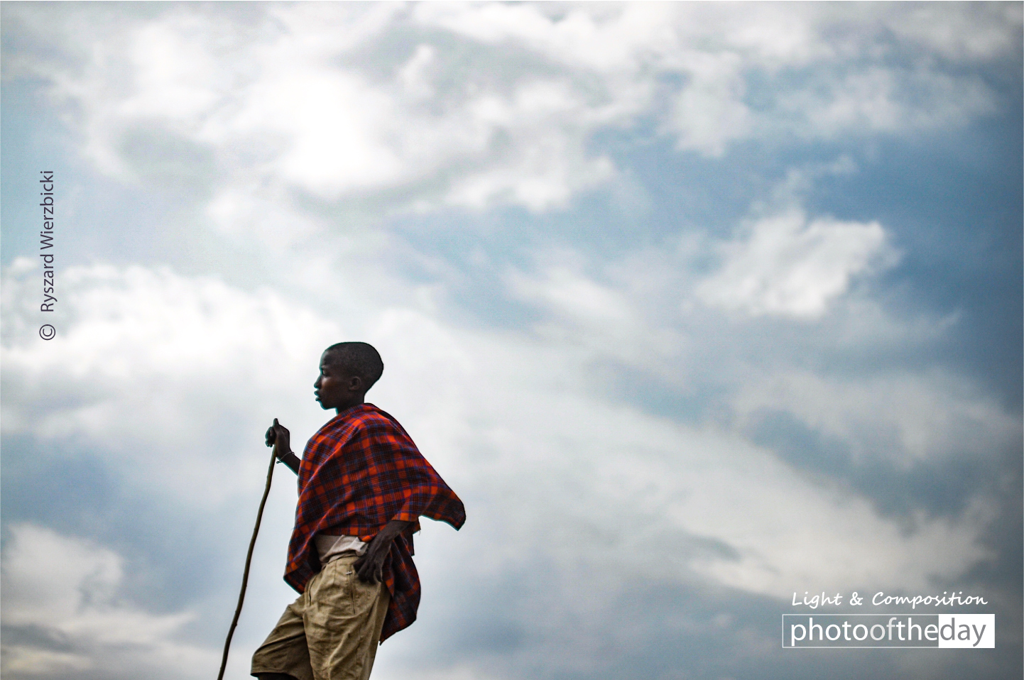 Maasai Walker by Ryszard Wierzbicki