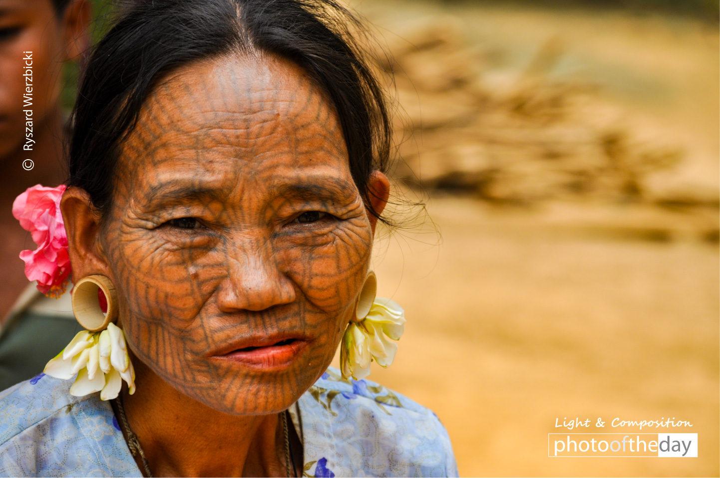 Chin Tribe Tatoo by Ryszard Wierzbicki