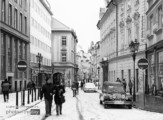 The Old Center of Prague by Mirka Krivankova