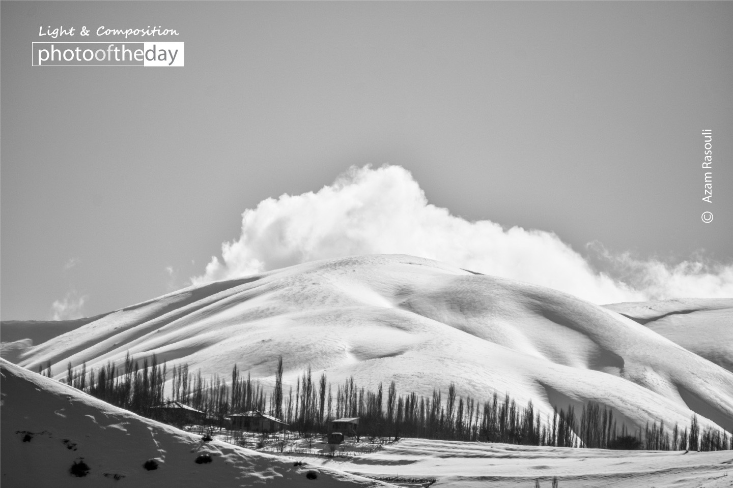 Covered with Snow by Azam Rasouli