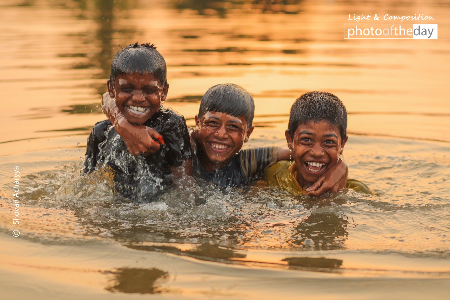 Playful Childhood by Shovan Acharyya