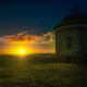 Sunset in to Mussenden Temple by Diana Ivanova