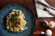 Tagliatelle ai funghi by Rodrigo Aliaga