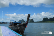 Thai Fishing Boat by Leanne Lindsay