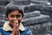 A Blessing Boy of Kathmandu by Ryszard Wierzbicki