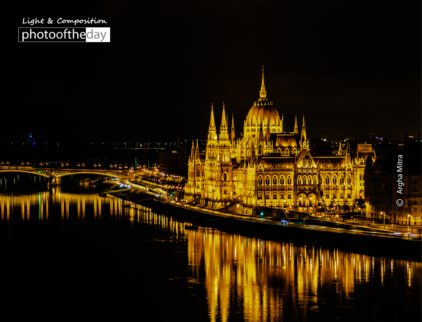 The Hungarian Parliament by Argha Mitra